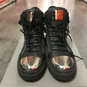 Authentic Giuseppe Zanotti steel toe boots